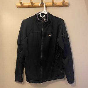 Women’s Black Fila Jacket